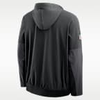 Cincinnati Bengals Well Rounded Anorak Men's Nike NFL 1/2-Zip Hooded Jacket