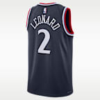 Kawhi Leonard LA Clippers Swingman Icon Edition Men's Nike Dri-FIT NBA Jersey