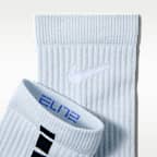 Nike Elite 2.0 Cushioned Crew Socks (1 Pair)