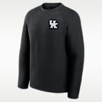Sudadera de cuello redondo sin cierre universitaria Nike para hombre Kentucky Tech Fleece