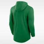 Playera con gorro de manga larga universitaria Nike Dri-FIT para hombre Oregon Primetime Pattern