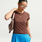 T-shirt Nike Sportswear Chill Knit para mulher