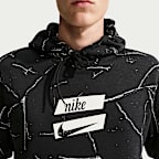 Sudadera con gorro sin cierre de tejido Fleece para hombre Nike Club