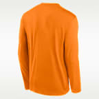 Tennessee Courtside Basketball Shootaround Legend Men's Nike Dri-FIT College Long-Sleeve T-Shirt