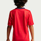 Playera de futbol de manga corta Nike Dri-FIT del C.D. Guadalajara local 2026/27 para niños talla grande