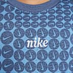 Sudadera de cuello redondo oversized para niña talla grande Nike Sportswear Club Fleece