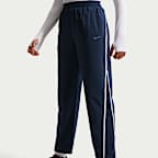 Pants Dri-FIT de tiro medio de 7/8 para niña talla grande Nike Tempo