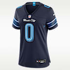 Jersey Nike de la NFL Game para mujer Calvin Ridley Tennessee Titans Rivalries Collection