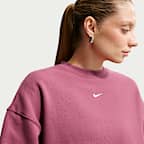 Nike Studio Fleece Medium Weight Women's Oversized Crew