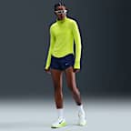 Playera de correr Dri-FIT UV de cierre de 1/4 para mujer Nike Swift