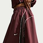 Falda estilo paracaídas Midi holgada para mujer Nike Sportswear