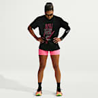 Nike After Dark Tour Women's Dri-FIT Short-Sleeve Running T-Shirt