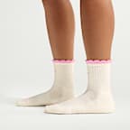 Nike Everyday Elevated Calcetines largos micro con volantes (2 pares)