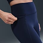 Nike Universa Women's High-Waisted 7/8 Leggings with No Front Seam