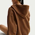 Nike Studio Fleece Medium Weight Women's Oversized Full-Zip Hoodie