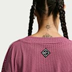 Playera de manga corta Dri-FIT oversized para mujer Nike One