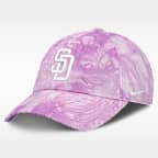 Gorra Nike de la MLB ajustable para mujer San Diego Padres Club