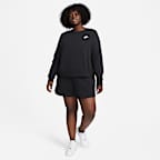 Nike Sportswear Club Fleece Women's Mid-Rise Shorts (Plus Size)