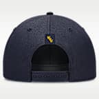 West Virginia Legacy Basketball Rope Rise Men's Nike College Adjustable Hat