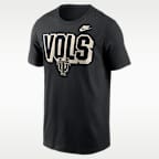 Playera universitaria Nike para hombre Tennessee Team Bold