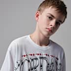 Playera Skyline Rings para niños talla grande Jordan