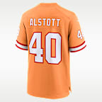 Mike Alstott Tampa Bay Buccaneers 50th Anniversary Men's Nike NFL Game Jersey