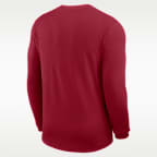 Alabama Sideline Coach Men's Nike Dri-FIT College Long-Sleeve Top