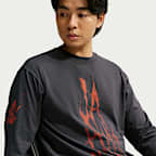 เสื้อยืดบาสเก็ตบอลแขนยาวผู้ชาย Ja Nike Essential