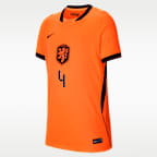 Virgil van Dijk Netherlands National Team 2026 Stadium Home Big Kids' Nike Dri-FIT Soccer Jersey