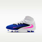 Nike Jr. Phantom 6 High Club Big Kids' Multi-Ground Soccer Cleats