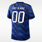 Jersey By You de fútbol Nike Dri-FIT Replica personalizable para hombre Francia local 2026 Stadium