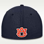 Gorra universitaria Nike Dri-FIT para hombre Auburn Classic Swooshflex