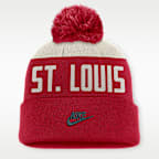St. Louis Cardinals Cooperstown Peak Men's Nike MLB Cuffed Pom Beanie