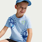 ナイキ リトルキッズ スプリット サッカーボール Tシャツ