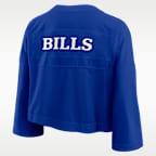 Buffalo Bills Rewind Fashion Women's Nike Dri-FIT NFL Cropped Jersey