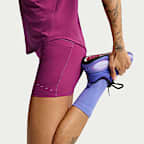 Nike Swift Women's High-Waisted 4" Tight Running Shorts with Pockets