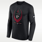 Atlanta Falcons Legend Icon Men's Nike Dri-FIT NFL Long-Sleeve T-Shirt