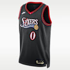 Philadelphia 76ers 2025/26 Hardwood Classics Nike Dri-FIT NBA Swingman tröja för män