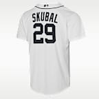 Jersey Nike de la MLB Replica local para niños talla grande Tarik Skubal Detroit Tigers Baseline