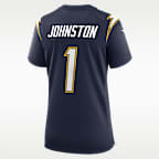 Quentin Johnston Los Angeles Chargers Women’s Nike NFL Game Jersey