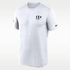 Cincinnati Bengals Alt Legend Small Logo Men's Nike Dri-FIT NFL T-Shirt