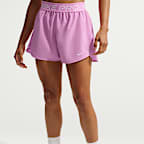 Nike Pro Women's Dri-FIT Mid-Rise Brief-Lined 3" Woven Shorts