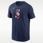 Playera Nike de la MLB para hombre Seattle Mariners Fuse Wordmark