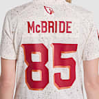 Jersey Nike de la NFL Game para mujer Trey McBride Arizona Cardinals Rivalries Collection
