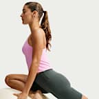 Nike Zenvy Cykelshorts med hög midja 20 cm för kvinnor