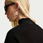 Nike Studio Fleece Medium Weight Women's Oversized V-Neck Top