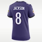 Lamar Jackson Baltimore Ravens Women's Nike NFL Game Jersey