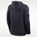 Houston Texans Pass Accuracy Men's Nike Dri-FIT NFL Long-Sleeve Hooded Top