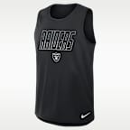 Las Vegas Raiders Men's Nike Dri-FIT NFL Tank Top