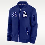 Los Angeles Dodgers Dugout Men's Nike x KAWS MLB Full-Zip Bomber Jacket